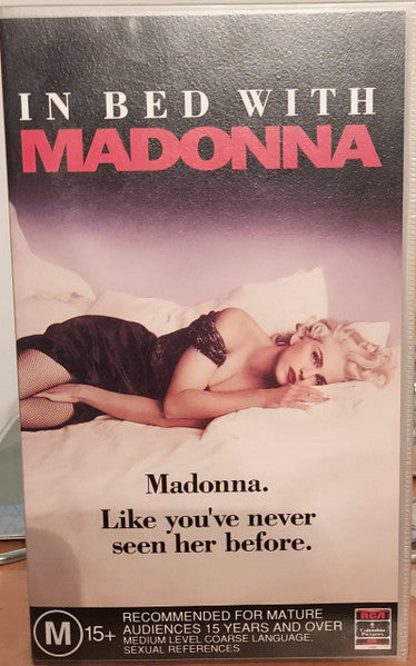 Madonna : In Bed With Madonna (VHS, PAL)