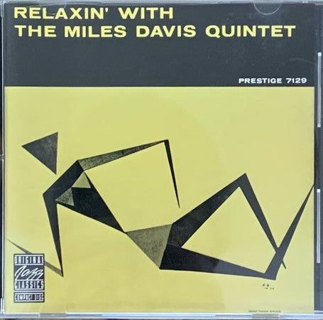 The Miles Davis Quintet : Relaxin' With The Miles Davis Quintet (CD, Album, Mono, RE, RM)