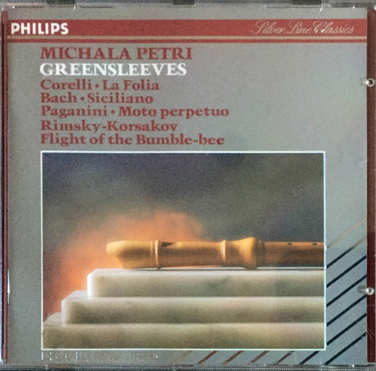 Michala Petri, Corelli*, Bach*, Paganini*, Rimsky-Korsakov* : Greensleeves (CD, PDO)