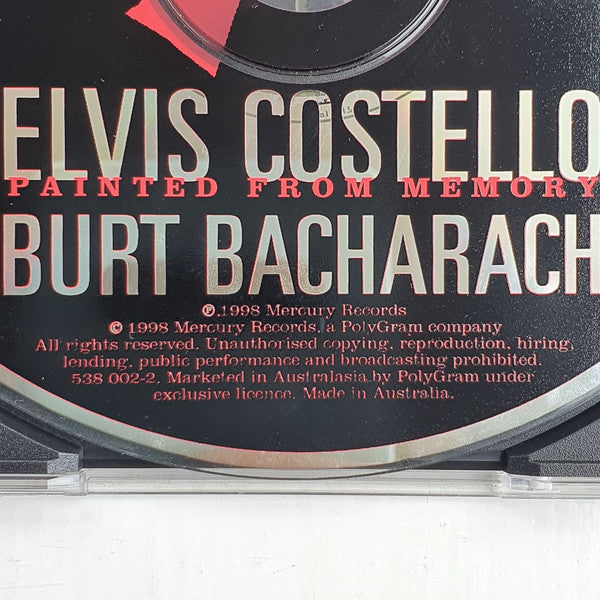 Elvis Costello With Burt Bacharach : Painted From Memory (CD, Album)