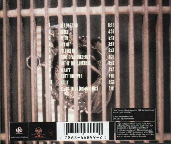 Republica : Republica (CD, Album)