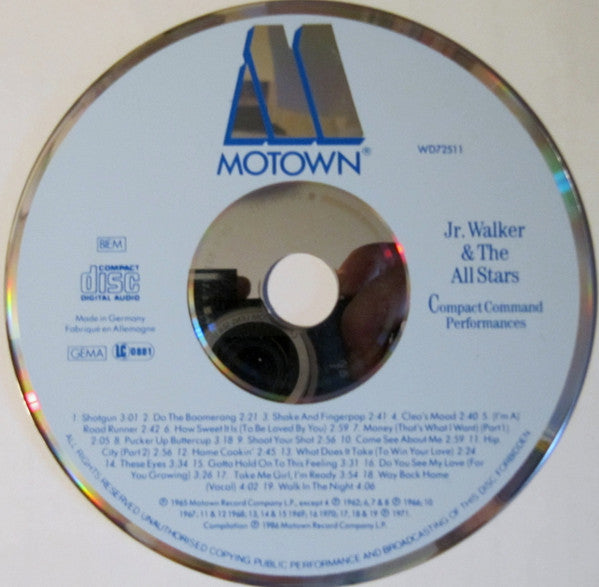 Junior Walker & The All Stars : 19 Greatest Hits (CD, Comp)