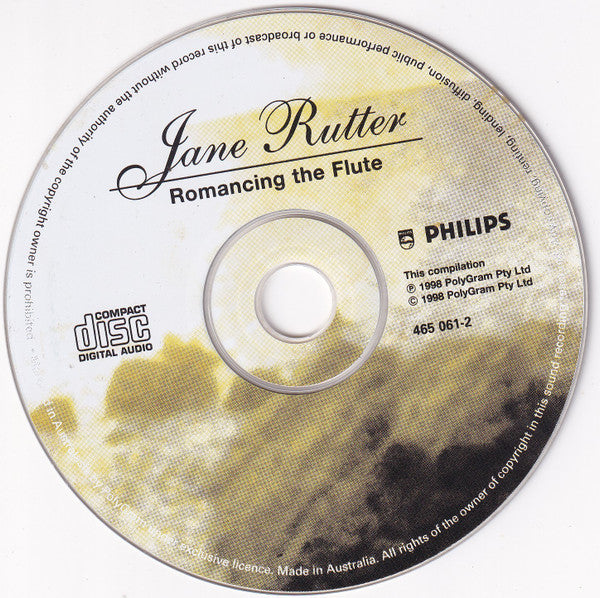 Jane Rutter : Romancing the Flute (The Very Best Of Jane Rutter) (CD, Comp)