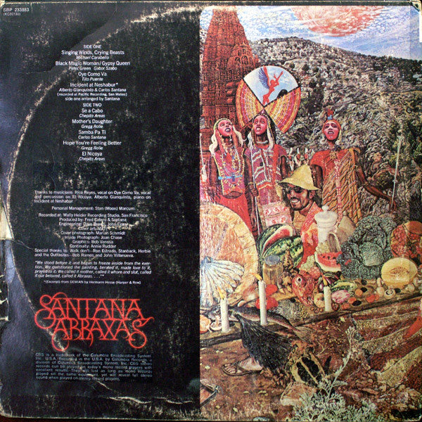 Santana : Abraxas (LP, Album)