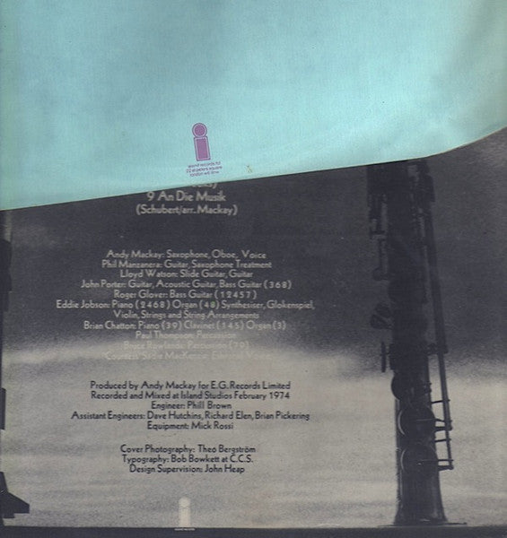 Andy Mackay : In Search Of Eddie Riff (LP, Album)
