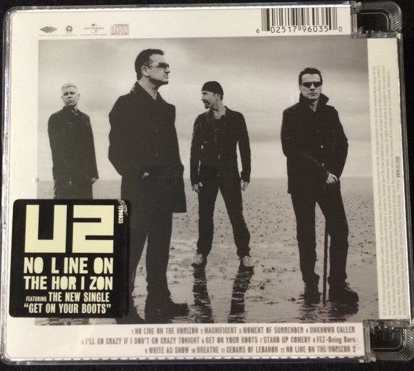 U2 : No Line On The Horizon (CD, Album, Sup)