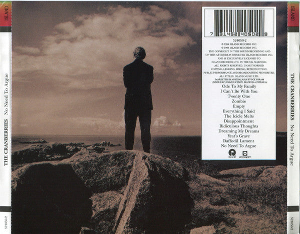 The Cranberries : No Need To Argue (CD, Album)