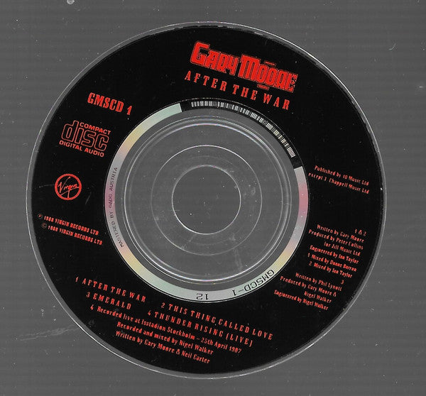 Gary Moore : After The War (CD, Mini, Single, Ltd, Rou)