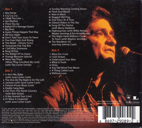 Johnny Cash : The Essential Johnny Cash (3xCD, Comp, Ltd, RM)