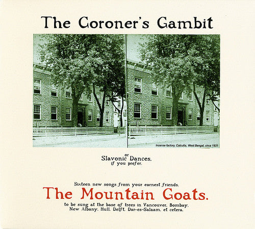 The Mountain Goats : The Coroner's Gambit (CD, Album)