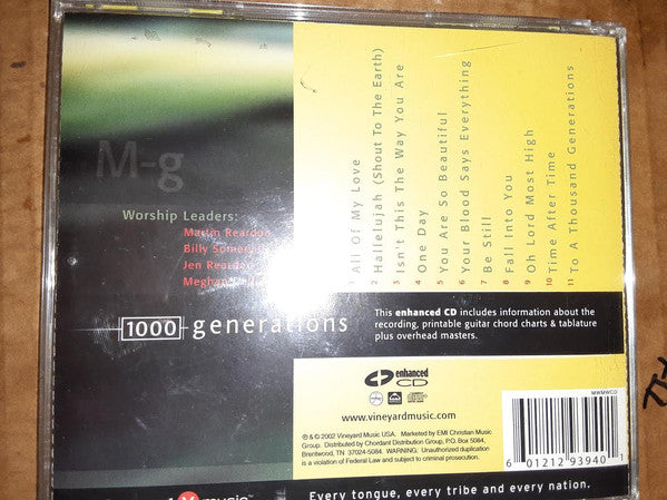 Vineyard Music : 1000 Generations (CD, Album, Enh)