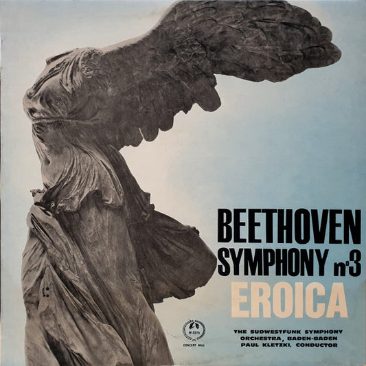 Ludwig van Beethoven, Südwestfunkorchester Baden-Baden, Paul Kletzki : Symphony No 3 Eroica (LP)