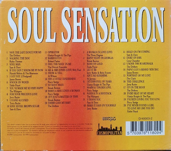 Various : Soul Sensation (2xCD, Comp, Sli)
