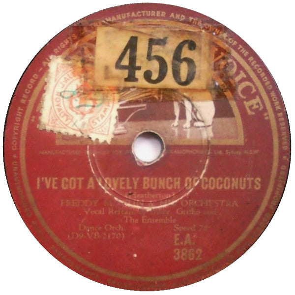 Freddy Martin And His Orchestra, Vaughn Monroe And His Orchestra : I've Got A Lovely Bunch Of Coconuts / That Lucky Old Sun (Shellac, 10")