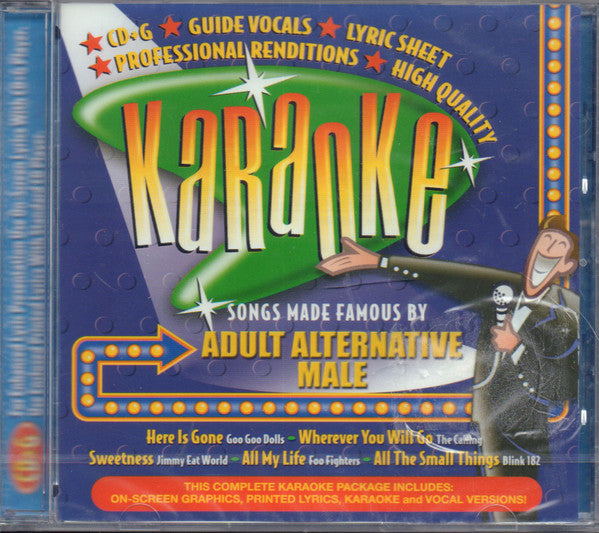 Unknown Artist : Karaoke Songs Made Famous By Adult Alternative (Male) (CD, Album)