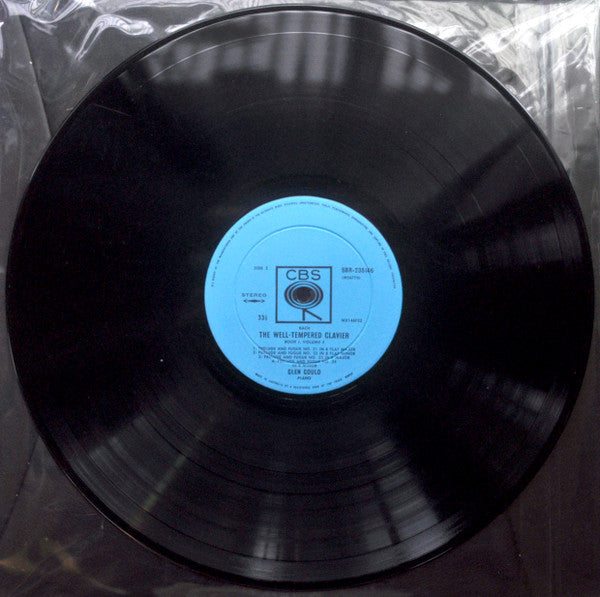 Johann Sebastian Bach, Glenn Gould : The Well-Tempered Clavier, Book 1/ Preludes And Fugues 17-24 (LP, Album)