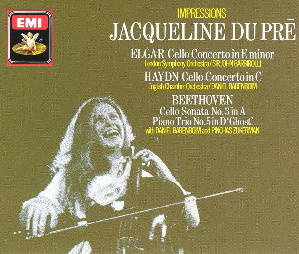 Jacqueline Du Pré, Sir Edward Elgar, Joseph Haydn, Ludwig van Beethoven - Daniel Barenboim, Pinchas Zukerman : Impressions (2xCD, Comp, RE, RM)