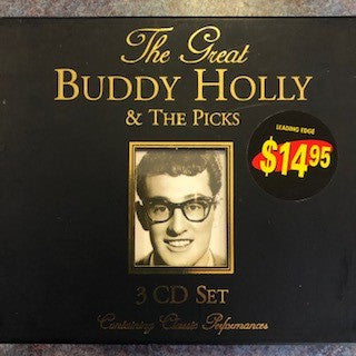 Buddy Holly & The Picks : The Great Buddy Holly & The Picks (3xCD, Comp, P/Unofficial + Box)