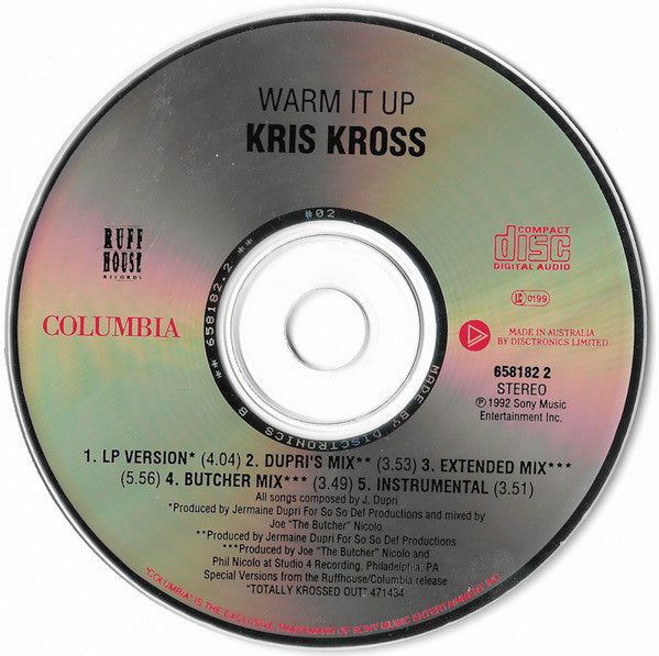 Kris Kross : Warm It Up (CD, Maxi)
