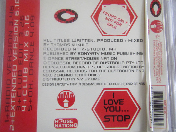 Red 5 : I Love You...Stop! (CD, Maxi)
