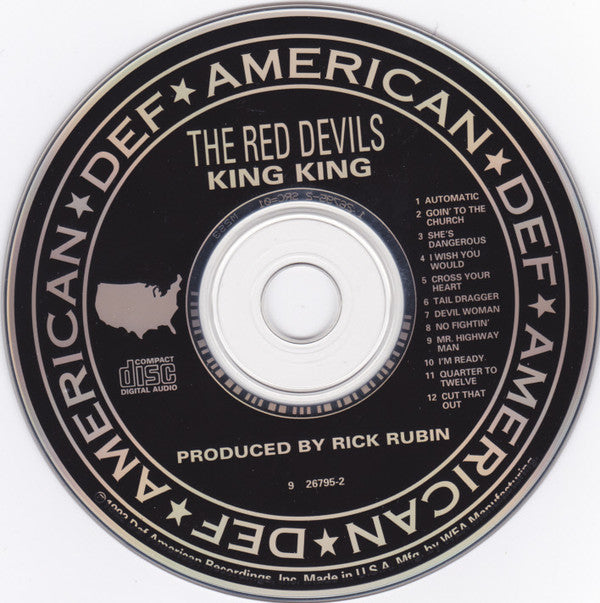 The Red Devils : King King (CD, Album)