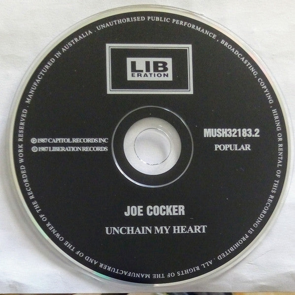 Joe Cocker : Unchain My Heart (CD, Album, RE)