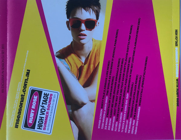 Ruby Rose : High Voltage Summer Sounds (CD, Comp, Promo)