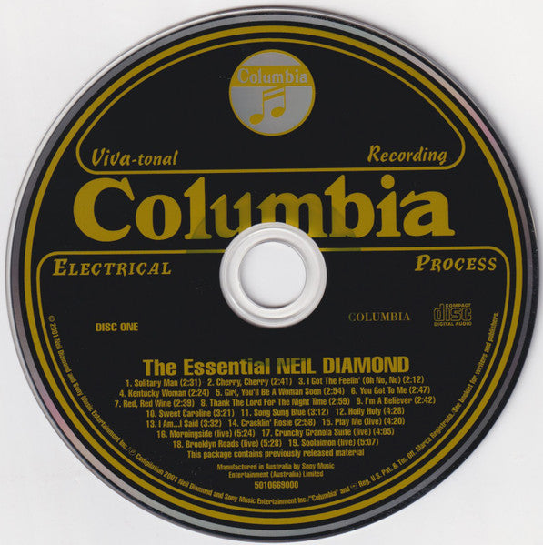 Neil Diamond : The Essential Neil Diamond (CD, Comp, Mono + CD, Comp)