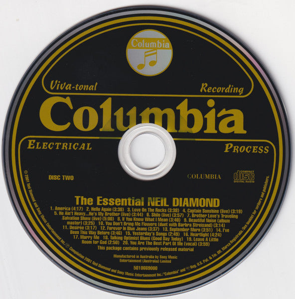 Neil Diamond : The Essential Neil Diamond (CD, Comp, Mono + CD, Comp)