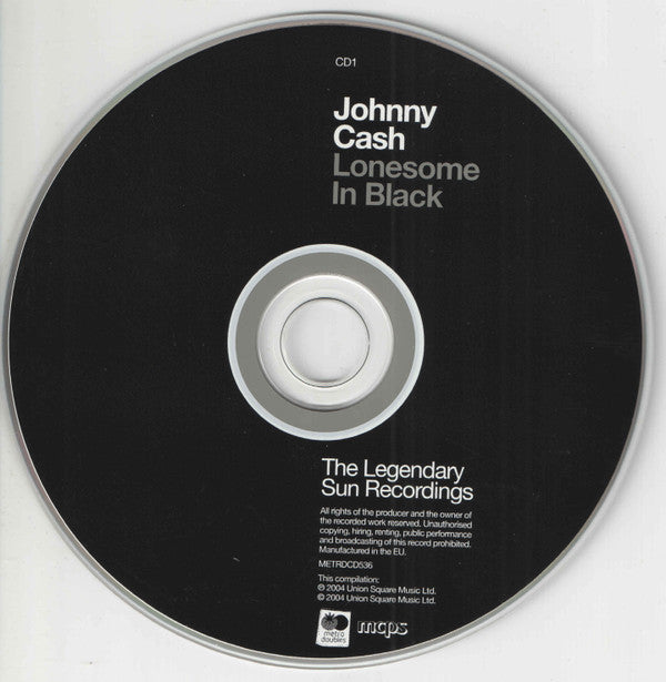 Johnny Cash : Lonesome In Black - The Legendary Sun Recordings (2xCD, Comp)