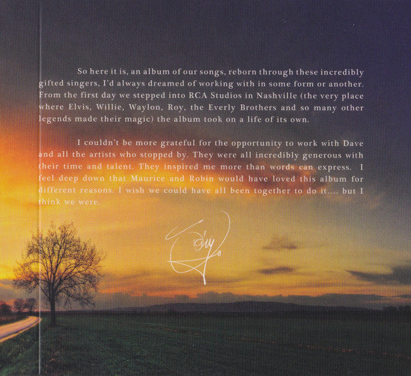 Barry Gibb : Greenfields (The Gibb Brothers' Songbook Vol. 1) (CD, Album)