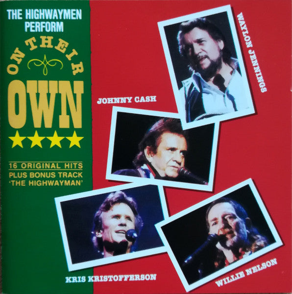 The Highwaymen : Perform On Their Own (CD, Comp)