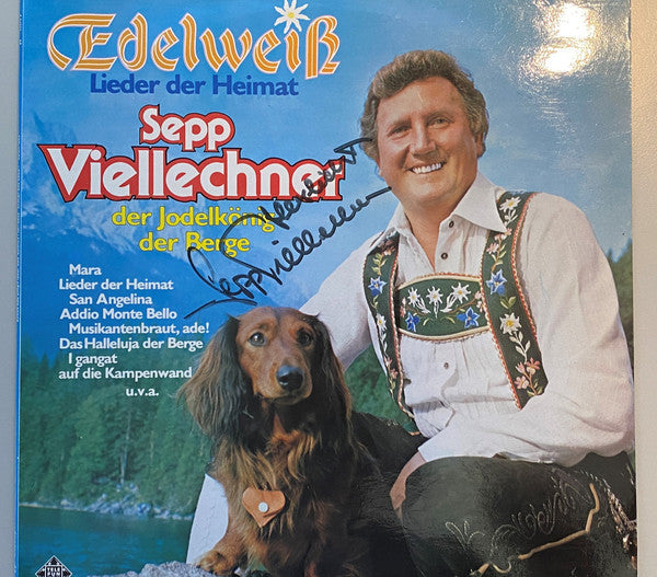 Sepp Viellechner : Edelweiß (Lieder Der Heimat) (LP)