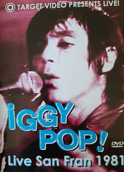 Iggy Pop : Live San Fran 1981 (DVD-V, NTSC)