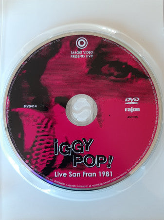 Iggy Pop : Live San Fran 1981 (DVD-V, NTSC)