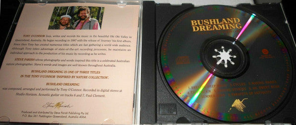 Tony O'Connor (2) : Bushland Dreaming (CD, Album)