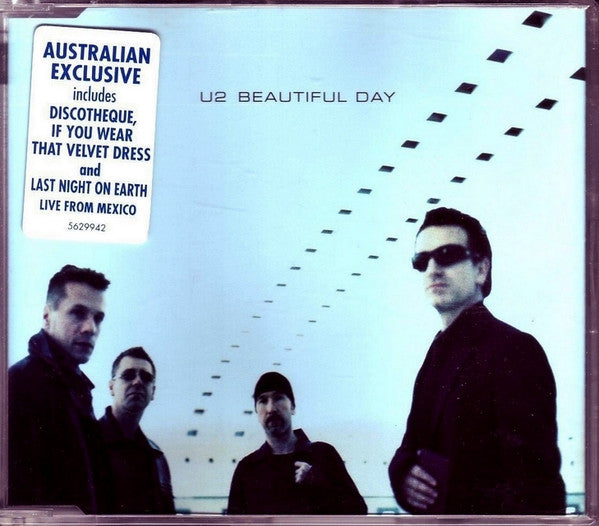U2 : Beautiful Day (CD, Single)
