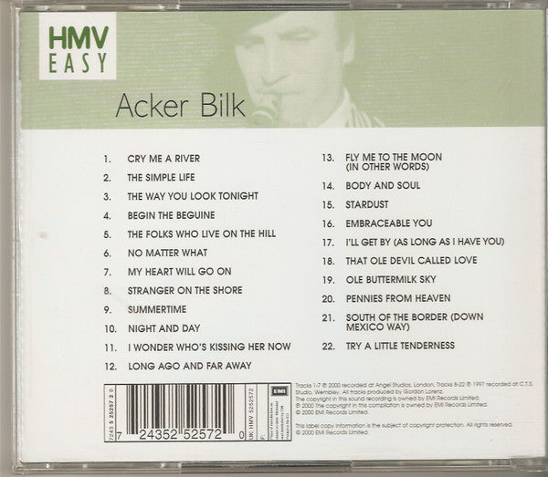 Acker Bilk : The Acker Bilk Collection (CD, Comp)
