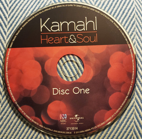 Kamahl : Heart & Soul For Lovers Of Life (3xCD, Comp)