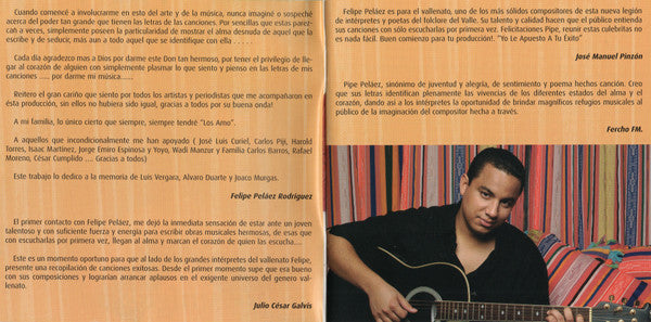 Felipe Peláez : Entre Amigos (CD, Album)