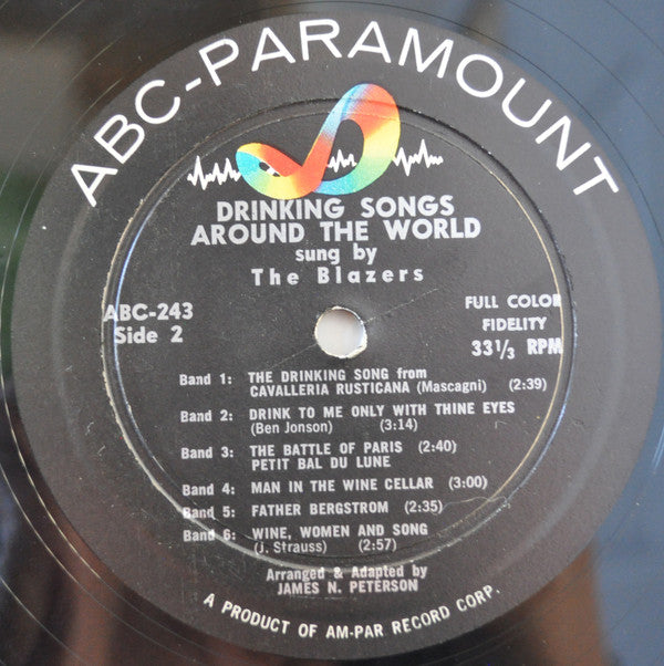 The Blazers (4) : Drinking Songs Around The World (LP, Album)