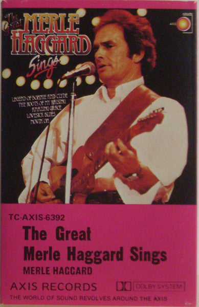 Merle Haggard : The Great Merle Haggard Sings (Cass, Comp)