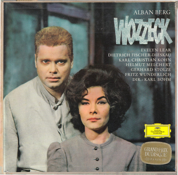 Alban Berg ,  Evelyn Lear, Dietrich Fischer-Dieskau, Karl Kohn, Helmut Melchert, Gerhard Stolze, Fritz Wunderlich , dir.: Karl Böhm : Wozzeck (2xLP, RE, GY7 + Box)