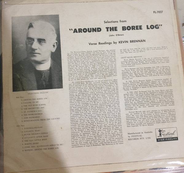 Kevin Brennan (8) : John O'Brien's Around The Boree Log (LP)