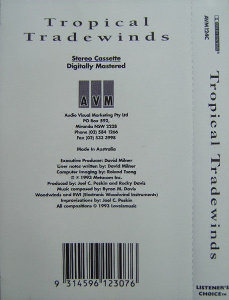 Byron M. Davis : Tropical Tradewinds (Cass, Album)