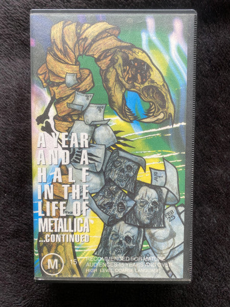 Metallica : A Year And A Half In The Life Of ... Continued (Part 2) (VHS, PAL)