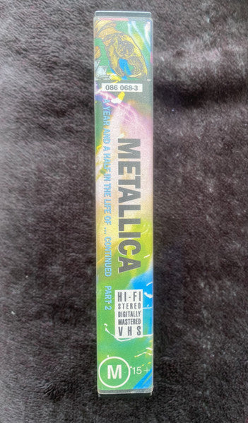 Metallica : A Year And A Half In The Life Of ... Continued (Part 2) (VHS, PAL)