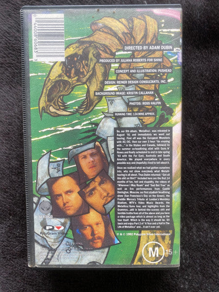 Metallica : A Year And A Half In The Life Of ... Continued (Part 2) (VHS, PAL)