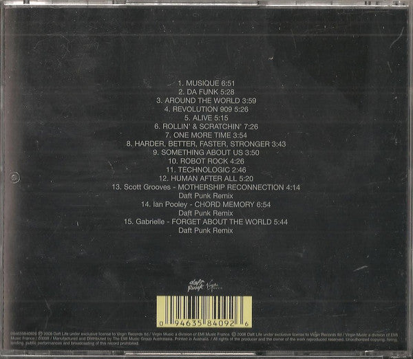 Daft Punk : Musique Vol. 1 1993-2005 (CD, Comp, RE)