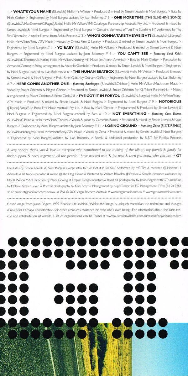 Groove Terminator : Road Kill (CD, Album)